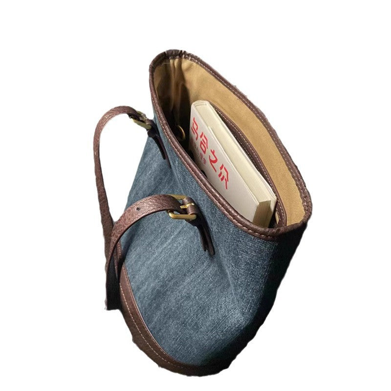 The All-Purpose Denim Commuter | Lightweight Utility Tote