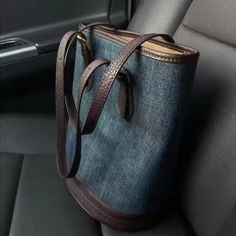 The All-Purpose Denim Commuter | Lightweight Utility Tote