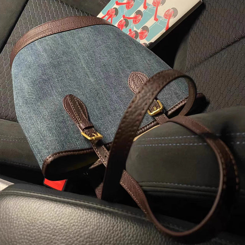 The All-Purpose Denim Commuter | Lightweight Utility Tote