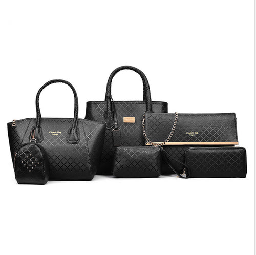  The Complete 6-Piece Essential Set | Ultimate Vegan Leather Collection