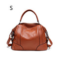 European and American Leather Top Layer Cowhide Bag for Ladies