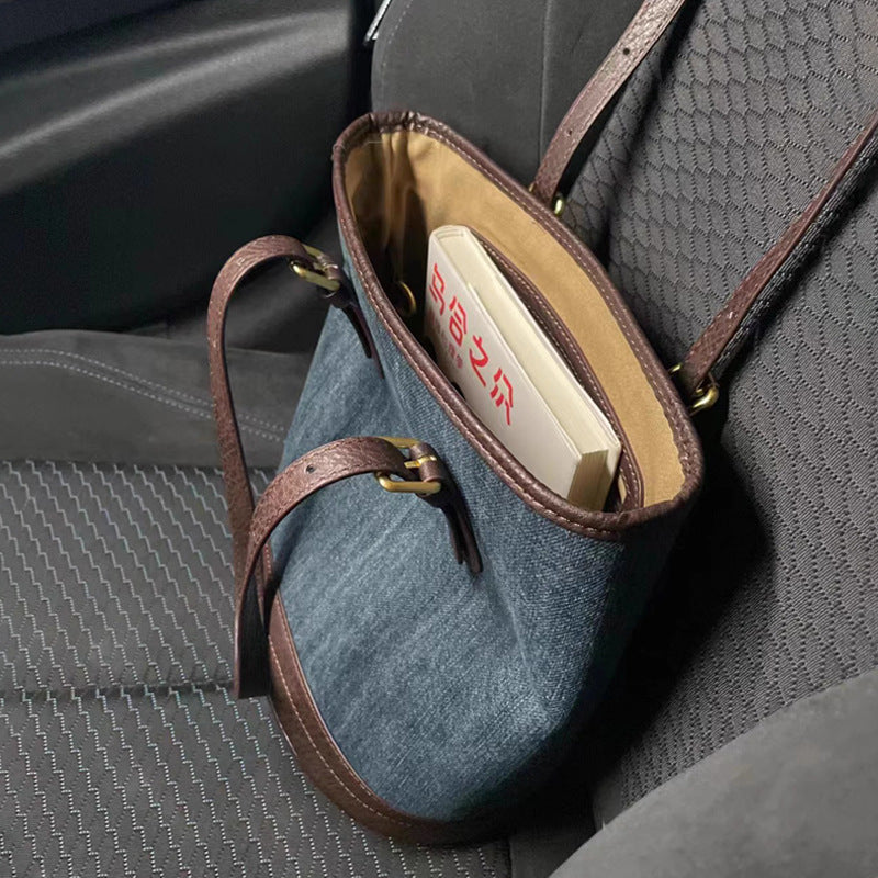 The All-Purpose Denim Commuter | Lightweight Utility Tote