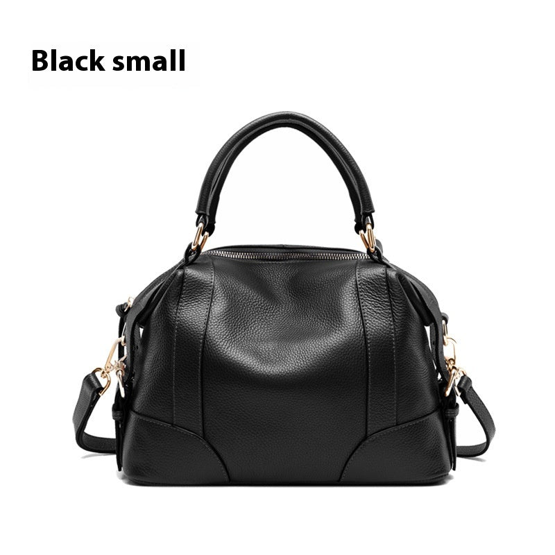 European and American Leather Top Layer Cowhide Bag for Ladies